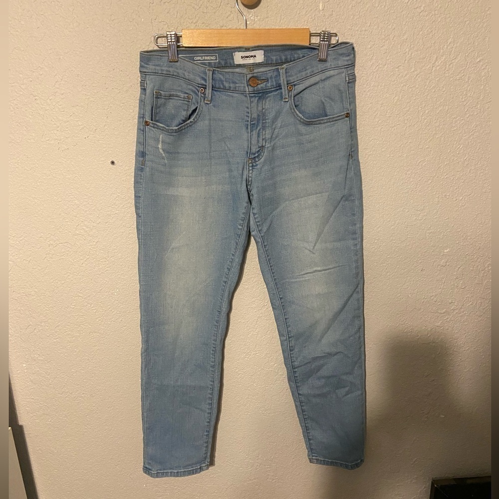 SONOMA GIRLFRIEND JEANS SIZE 4